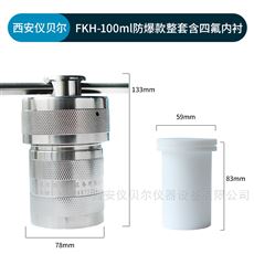 FKH-100ml防爆水热合成反应釜高压消解罐100ml